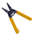 IDEAL Electrical 45-123 T-Cutter Wire Cutter, Spring Loaded Steel Pliers