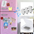 Rare Earth Magnets 180Pcs, 3 Different Size Small Neodymium Magnets, Mini Round Fridge Magnets for Crafts