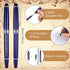 Panitay 20 Pcs Employee Appreciation Gifts, Leather Journal with Pens, 10 Travel Journals with Pockets for Office