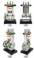 zatagen 1PC J31009 Diesel Engine Model, Internal Combustion Engine Model, Teaching Demonstration Diesel Engine Working