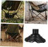 3.03X3.03 Inch Set 4 Chair Leg Caps Anti-Slip Floor Protectors for Indoor Outdoor Use Folding Camping Chairs Furniture