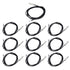 10Pcs Thermistor Sensor, NTC PVC Strong Anti Interference Ability Temp Temperature Probe 5x25mm Cylindrical Head for Constant Temperature Control(15K B3950), Temperature and Humidity Sensor