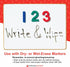 Double-Sided Magnetic Dry-Erase Board, 12"L x 8.75"W Each, Set of 5, Mini Whiteboard
