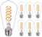 6 PCS Dimmable Vintage LED Edison Bulbs, 6W Equivalent 60 Watt, Warm