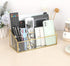 Sumnacon Glass Mail Organizer, Gorgeous Desk Makeup Brush Holders, Modern Countertop Organizer for Living Room Kitchen