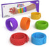 WorWoder 6 Pack Sensory Fidget Toys Slap Bracelets, Textured Silicone Sensory Toys for