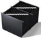 Plastic Expanding Hanging File Folders, Letter Size, 26 Expandable Pockets, Alphabetical A-Z Tabs, Black
