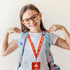 Hall Pass Lanyards with Card Passes, Unbreakable Classroom Passes Set for Teacher Parents, 6 Pcs
