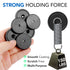10 Pack 150LB Countersunk 1.4" 0.27" MIKEDE Strong Magnets Heavy Duty, Neodymium Cup Magnets with Hole, Stainless Screw