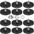 DIYMAG 12Pcs Rubber Coated Magnets, Adhesive Power 30LBS Anti-Scratch Neodymium Large Magnet