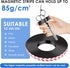 Strong Adhesive Magnetic Tape Strip Roll, 0.78" x 32ft, Cuttable Sheets for DIY Art Projects & Fridge Organization