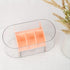 LETURE Clear Desk Organizer with Drawer, Acrylic Pen Pencil Holder for Office Supplies, Desktop Organizer (Pink)