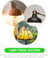 2pcs Uonlytech Modern Lamp Finial Chic Decorative Knob for Table Floor Lamps Elegant Internal Thread Upgrade Your