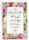 NobleWorks 25th Anniversary Notecard w/Envelope for Couples, Men, Women - 25 Years of Love - C9437MAG