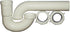 Plumb Pak PP940W P-Trap, 1-1/4 X 1-1/2 in, Plastic, Medium, White