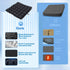 Yu&Yang 3d (1pcs) Inflatable Airplane Seat Cushion For Long Flights, Portable Travel Seat Cushion With Ergonomic