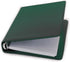 HNR Green Loose-Leaf Memo Book, 6 3/4 x 3 3/4", 6-Ring Binder, 80 Pages + Free Refill 80 Pages by Sudopo