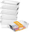 Sooez 6 Pack Pencil Boxes, New Extra Large Pencil Case, Plastic Crayon