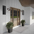 9.8" E26 Outdoor Wall Light, Iron Art Gooseneck Wall Lanterns, Retro Barn Lights, Indoor and Outdoor Wall Mounted