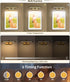 12in Arm,Dimmable Battery Operated Picture Light with Remote,Wireless Gallery Lights Brass Rechargeable Display Light