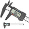 Electronic Digital Caliper, Plastic Vernier Measuring Tool with Extra Large LCD Screen, 0-6 Inch/150 mm