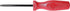 Mayhew Tools 27410 USA Torx Screwdriver, Red T30 x 4-Inch for Precision Tasks