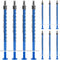 10 Packs 1ml Plastic Syringes, Individually Sealed Liquid Syringes Without Needles for Baby Medicine and Pet Feeding