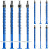 10 Packs 1ml Plastic Syringes, Individually Sealed Liquid Syringes Without Needles for Baby Medicine and Pet Feeding