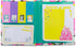 The Golden Girls Retro Fashion Pattern Sticky Note and Tab Box Set, Notepad Stationery Paper for School and Office