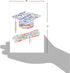 The Best Card Company Graduation Greeting Card with Envelope, Congratulations Graduate Notecard for School, College