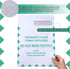 Gueevin 100 Pcs CMS 1500 Claim Forms Envelopes Large Security Window Envelopes for Insurance Claim Mailing
