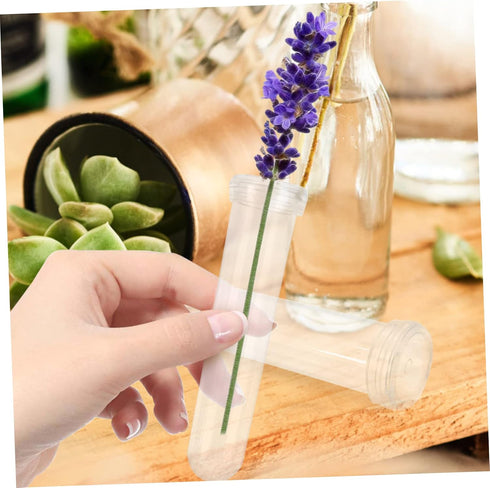 50Pcs GALPADA Flower Nutrition Tubes Portable Floral Water Containers for Fresh Flower Preservation Height for Roses