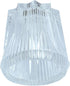 3 Piece Windsor Replacement Handles for Price Pfister Bathtub and Shower Systems, Clear Acrylic, 12 Point Broach