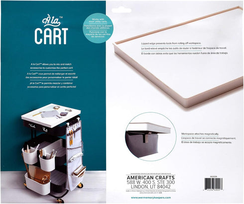 Workspace-15.68" 13.18" 3" We R A La Cart X X