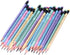 Triangular Cute Sharpened Pencils, Pencil Set with Eraser, Fat Thick Strong Graphite Pen, Non-slip Multi-color Writing