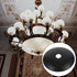 1.97 Inch Holibanna Chandelier Base Tray Ceiling Canopy Metal Pendant Light Fixture Plate Cover Diameter Moisture