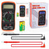 Digital Multimeter Voltmeter, Battery Voltage Tester with 2000 Counts, Continuity Ohm Volt Amp DC AC Current Meter
