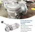 Cufaee (38mm 1.5in Sanitary Butterfly Clamp Valve, Stainless Steel Butterfly Valves with Silicone Washer, Clamp