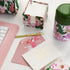 Set 10 kate spade new york Blank Thank You Cards, Stationery with Cards and Envelopes, Pink Gratitude Notecards