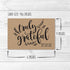 Hadley Designs 24 Rustic Wedding Thank You Cards with Envelopes, Wedding Thank You from The New Mr. and Mrs.