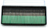 TEMO 30 pc 1 mm Coarse Diamond Coated Burrs Glass Drill Bit Set, Grit 80 with 1/8 Inch Shank