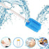 Wellgler's Disposable Oral Swabs - Unthreaded Mouth Swabs, 100pcs Blue