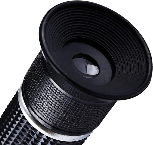 DANOPLUS Handheld Refractometer, 0~80% Ethyl with ATC for Liquor Making