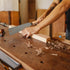Japanese Hand Saw, 6 Inch Double-sided Flush Cut Saw for Hardwood & Softwood Woodworking Trim (15/17TPI)