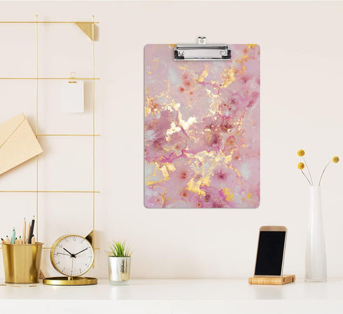 Hongri Cardboard Clipboard, Fashion Design Letter Size Wooden Clipboards, Cute Custom Pattern, A4 Standard Size 9" x