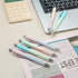 Gel Pens Medium Point 0.7mm Black Ink, Retractable Cute Pens for Smooth Writing, School Office Supplies, Pack of 18