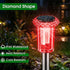 10 Pack Eyrosa Solar Outdoor Lights, Solar Pathway Lights Outdoor Waterproof, Stainless Steel Stake Lighting for Garden