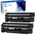 LxTek Compatible Toner Cartridge Replacement for Canon 137 Black - 2 Pack for Imageclass D570, MF232w, MF242dw, MF240,