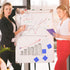 Dry Erase Erasers, 36 Pack Magnetic Whiteboard Eraser for Classroom Office and Home (Blue)