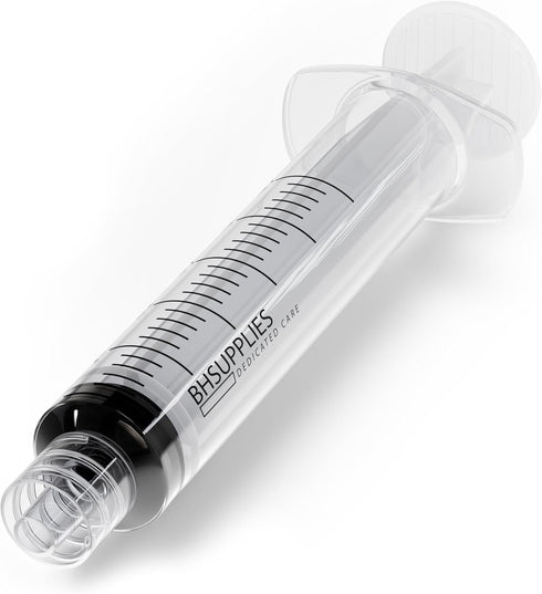 BH Supplies Luer Lock Tip Syringes (No Needle), Bulk Packaging (5ML-500)